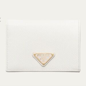 Prada Small Saffiano Leather Wallet NEW